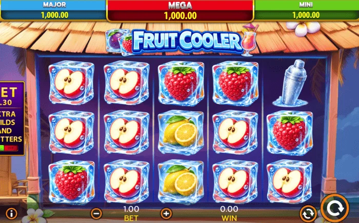 Ecranul de joc Fruit Cooler
